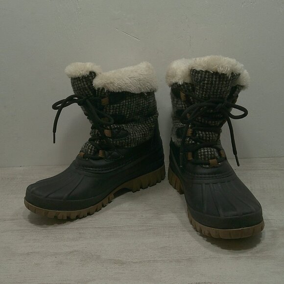 Storm by Cougar Cabin Waterproof Insulated Duck Winter Snow Boots Size 7 - Picture 2 of 11